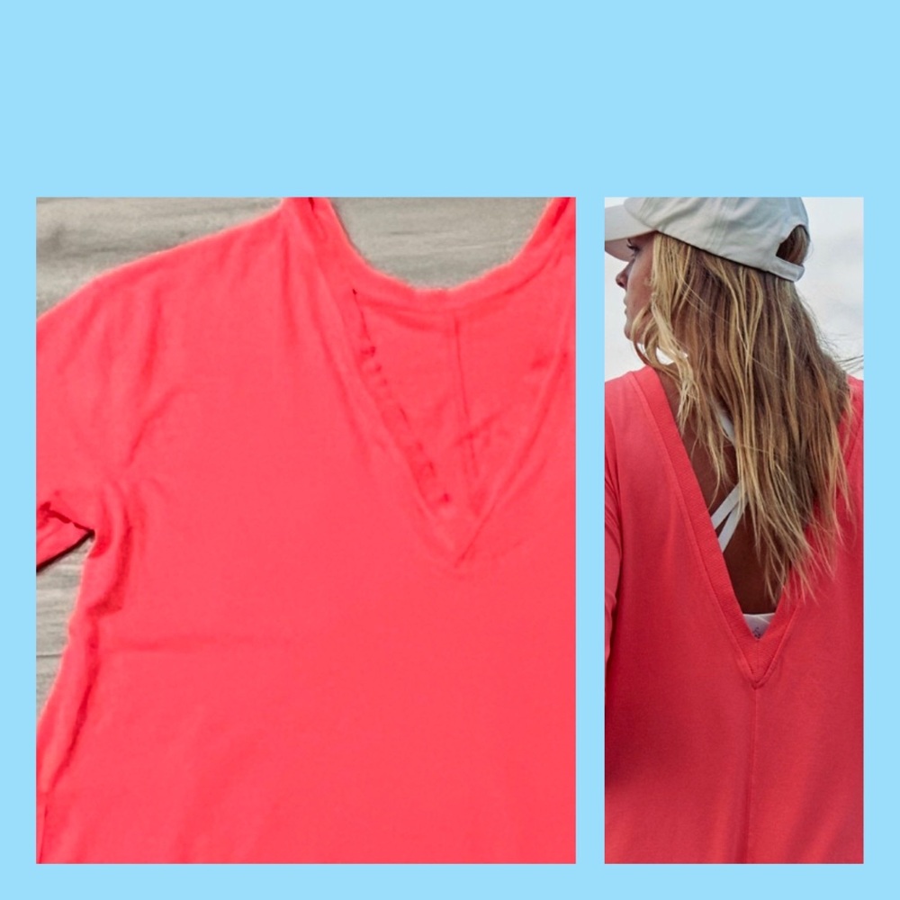 Free People, Size Large, HOT SHOT, Romper, Electric Sunrise, Short Sleeve, NWT! - Picture 11 of 15